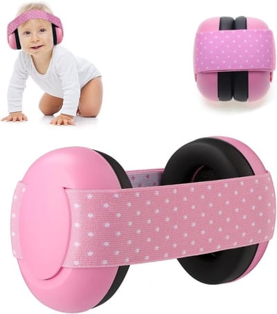 SCH® Gehoorbescherming Baby - Gehoorbescherming - Roze - 7cm x 4cm x 12cm