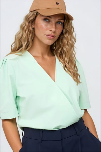 MI PIACE - Travel Top Wrap 202838 Pistachio - Maat : XS