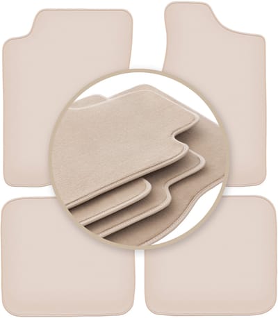 PREMIUM beige matten voor: Audi 80 B3 sedan 1986-1991