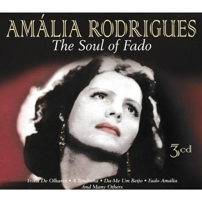 CD AMALIA RODRIGUES - De Ziel van Fado  GLD25453 IMC Music Ltd. 2002 Portugal Latijn Gebruikt white