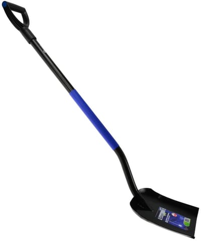 GEKO Transfer schep - Staal - D-handvat - 121 cm - Zwart