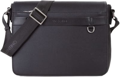 VALENTINO schoudertas business tas Landon Flap Bag Nero zwart