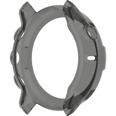 Beschermhoes Compatibel voor SUUNTO 7 Smartwatch Stofdicht Schokbestendig TPU Hoesje zwart