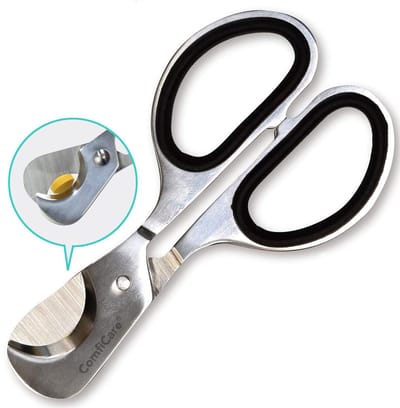 ComfiCare® Pillensnijder schaar - Pillensplijter - Geschikt voor harde pillen - kleine pillen en grote pillen - medicijnschaar - voor pillen van 5-15mm dik -RVS