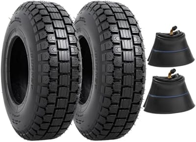 2 Stuks 4.10-6 Banden en Binnenbanden voor ATVs, Quads en Tuingereedschappen