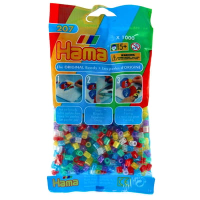 Hama Strijkkralen-Glittermix (054) 1000 stuks.