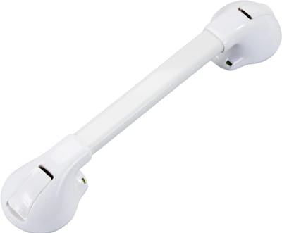 MultiMotion Wandbeugel met zuignappen - 30 cm - Wit - Veiligheidsgreep - Douchegreep - Badgreep