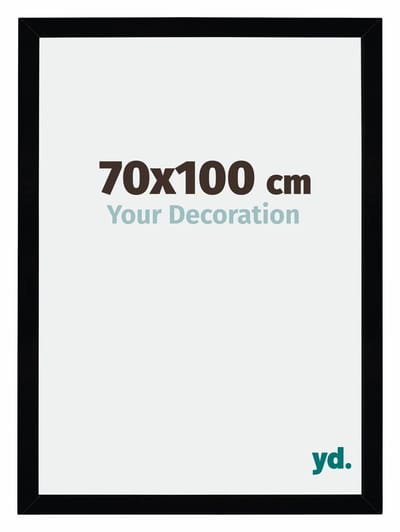 Your Decoration - Puzzellijst 70x100 cm - Zwart Hoogglans - Puzzellijst 1500-2000 stukjes - MDF Fotolijst - Mura