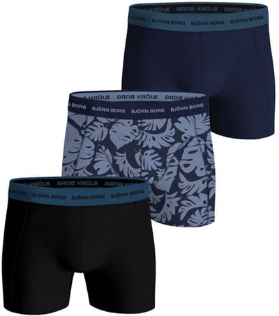 Björn Borg Cotton Stretch Boxershorts Heren (3-pack) - Maat L