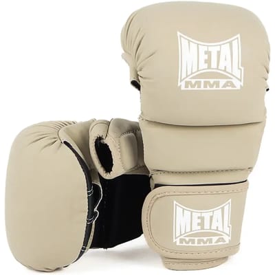 MMA sparring handschoenen Metal Boxe The Shell