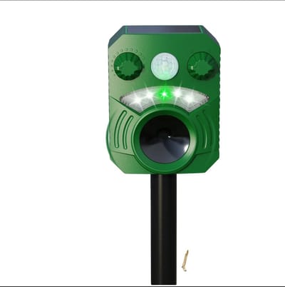 Dierenverjager met bewegingssensor - Mollen verjager - Dierenverjager solar -Ongedierte Verjager Outdoor - Kattenverjager - Marterverjager - Ultrasone verjagers - Dierenverjagers buiten - Op Zonneenergie