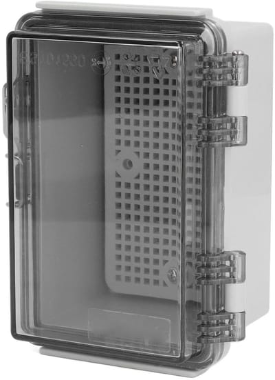 NTHProducts - Waterproof Electrical Junction Box - IP67 Bescherming - Voor Buiten - Grijs - Elektrische Behuizing - Waterdicht - Geschikt voor Hoog Voc...