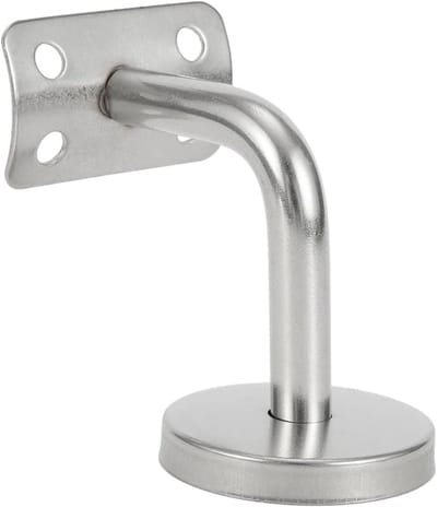 Leuninghouders - Wandondersteuning - Trappen Beveiligen - Hoge Belastbaarheid - 10 stuks - Zilver