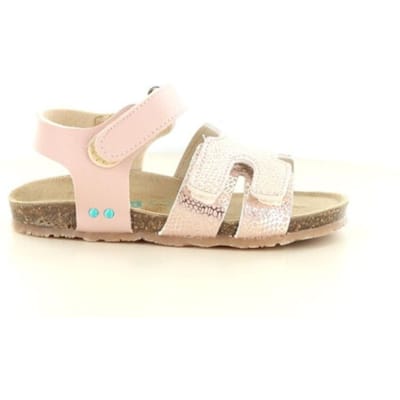 BunniesJR 225405-774 Meisjes Platte Sandalen - Roze - Imitatieleer - Klittenband