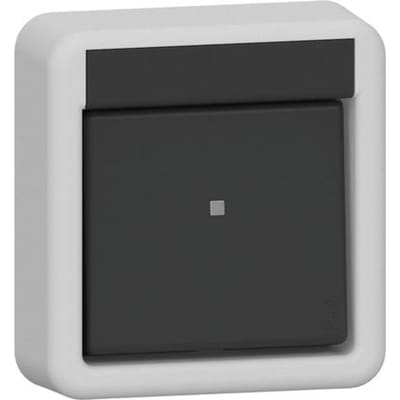 Gira IP44 Twee-Pole Opbouw Schakelaar Grijs - 310235