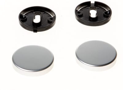 HOPPE Rozet 42KVS Jaloezie F1 aluminium naturel Deurdikte 37-42mm...