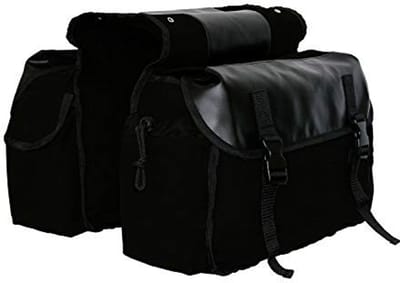 Dailygoods- Fietstas Duurzaam - Fietstas Enkel - Fietstas Rugzak - Fietstas Waterdicht - Fietstas Met Touwen - Capaciteit 6,6-8,8 Gallons - Fietsbagage