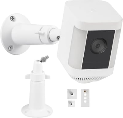 Verstelbare camera houder - Muurbeugel - Beveiliging camera - Gepoedercoat - 15.4 x 13.3 cm