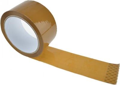 36 rollen acryl verpakkingstape low noise - bruin - tape - plakband - waterafstotend - milieuvriendelijk