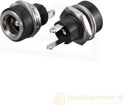 Jack socket Panel Mount Connector 5.5x2.5mm DC-022B
