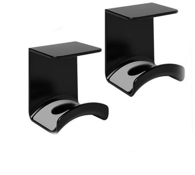 Headset Houder - 2 stuks - Headset Standaard - Gaming Headset Stand - Universele Koptelefoon Haak - Hoofdtelefoon Haak Muurbeugel - Voor bureaus en computertafels - 7.6*6.5*5.5cm - Wit