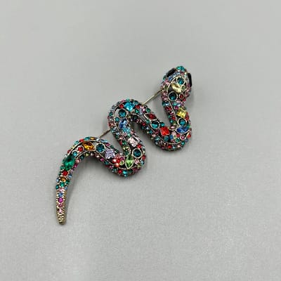 Broche - Elegante Broche met Kristallen | Twinolo