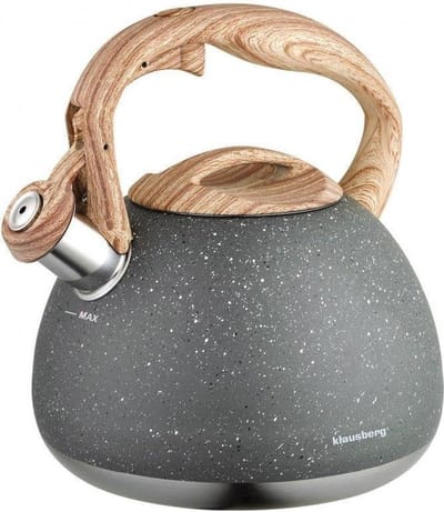 Waterkoker Met Fluit - Theeketel Ketel - Snel Water Koken - Groot Volume 2.8L - 22x22x20 cm