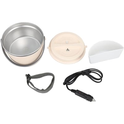 Auto Elektrische Lunchbox 1.2L 360 Graden Snelle Gelijkmatige Verwarming Wasbaar Draagbare Voedselverwarmer Lunchbox 24V