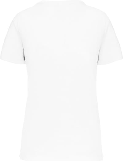 Kariban Dames-t-shirt BIO150 IC V-hals K3029IC - White - 3XL