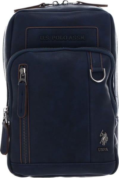 U.S. POLO ASSN. Slingtas Cambridge Slim Backpack Navy Donkerblauw
