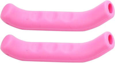 Remhendelhoezen - Fietshandvat Beschermers - Comfortabel Fietsen - Schokabsorberend Materiaal - Universele Pasvorm - Fuchsia