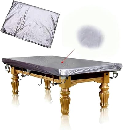 Tafelhoes - Beschermhoes - Tafel Beschermen - Waterafstotend - 7 tot 12 voet - Zilver