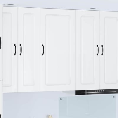 vidaXL - Vaatwasserpaneel - Kalmar - Hoogglans - wit - 50 - x - 31 - x - 100 - cm