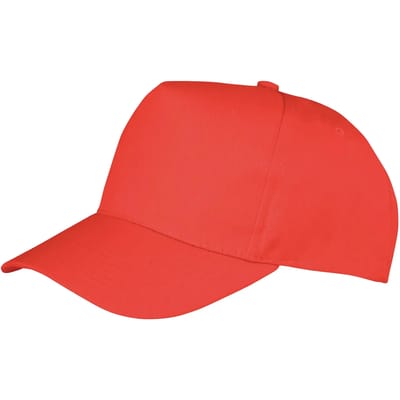 Result Core Junior Recycled Printers Cap RT984J - Red - One size