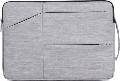 Canvas Artisan Laptopsleeve 11 inch - Laptophoes - Grijs