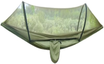 Hangmat - Kampeerhangmat - Buiten Ontspannen - Met Anti Muggen - 1kg Gewicht - A