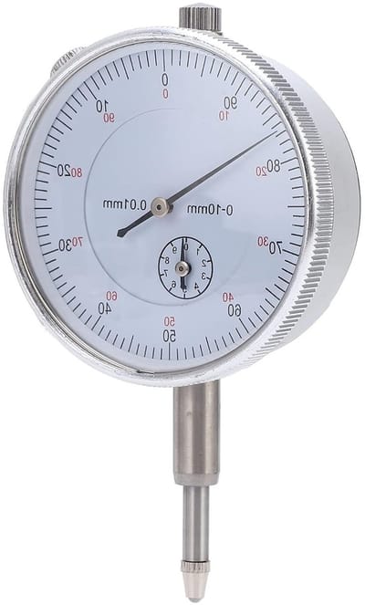 Duurzame en Transparante Mechanische Dial Indicator met Hoge Nauwkeurigheid voor Precieze Metingen (0-10mm)