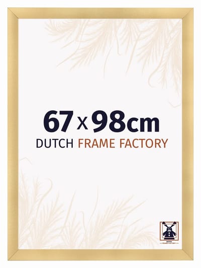Fotolijst 67x98 cm - MDF - Goud Mat - Praag