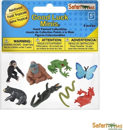Safari Mini's Good Luck Set - Rainforest
