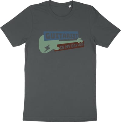 Gitaar Liefhebber T Shirt - Muzikant - Grijs - XS