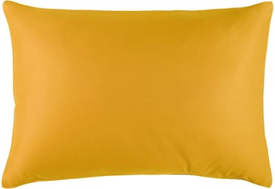 De Witte Lietaer Kussensloop Golden Yellow - 50 x 70 cm - Geel - Katoen Satijn