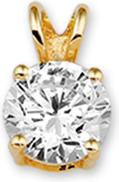 The Jewelry Collection Hanger Zirkonia - Goud