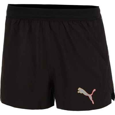 Puma Ultraweave Velocity 3in Split Hardloopshorts Heren-Zwart