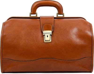 Doctor's Tas van Volnerfleer in Vintage Stijl voor Heren en Dames