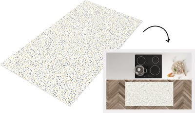 Keukenloper - Loper keuken - Patronen - Confetti - Pastel - 120x60 cm - Keukenloper vinyl