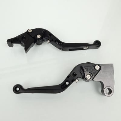 Paire levier droit gauche Myra pour moto Triumph 1200 BONNEVILLE BOBBER BLACK