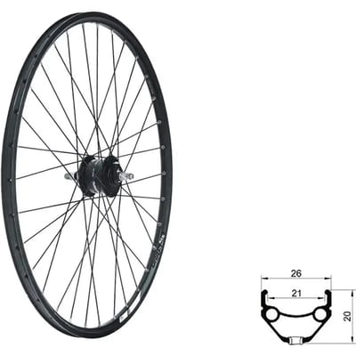 Voorwiel Kellys Draft Dynamo Dsc 27,5''