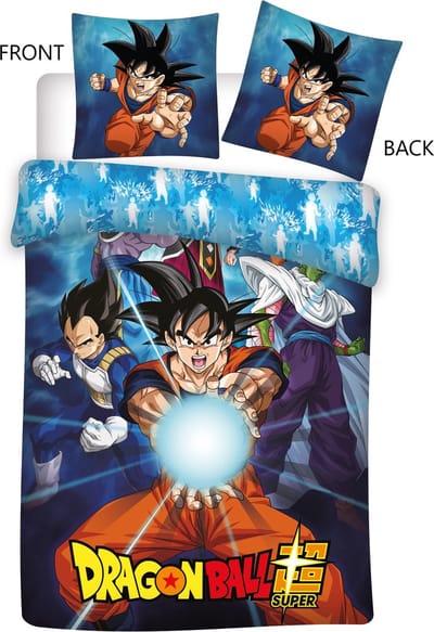 Dragon Ball Z Dekbedovertrek Super - Eenpersoons - 140 x 200 cm - Polyester
