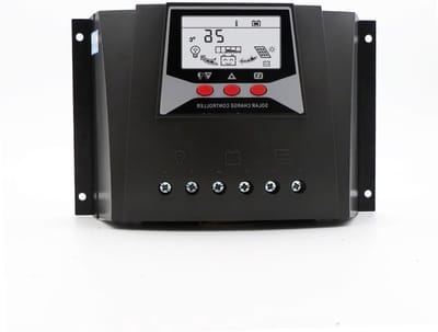 Zonne Laadregelaar - Solar Controller Batterij - Zonnepanelen Laden - Industriële Hoofdchip - 60A 48V - Wit