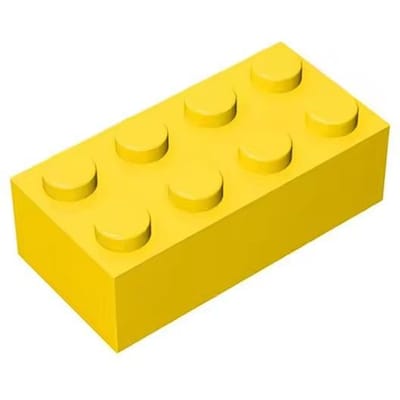 50g/20ST 3001 2x4 Hoge 8-Gats Bouwsteen Moc Kleur Losse Onderdelen Werkt Met featuring Brick DIY Kinderspeelgoed Assemblage W12284WW-